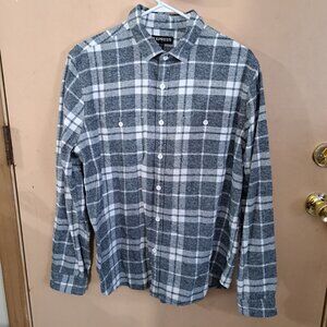 Express Women’s Flannel Shirt - Size XL-Great Condition 100% cotton grey
